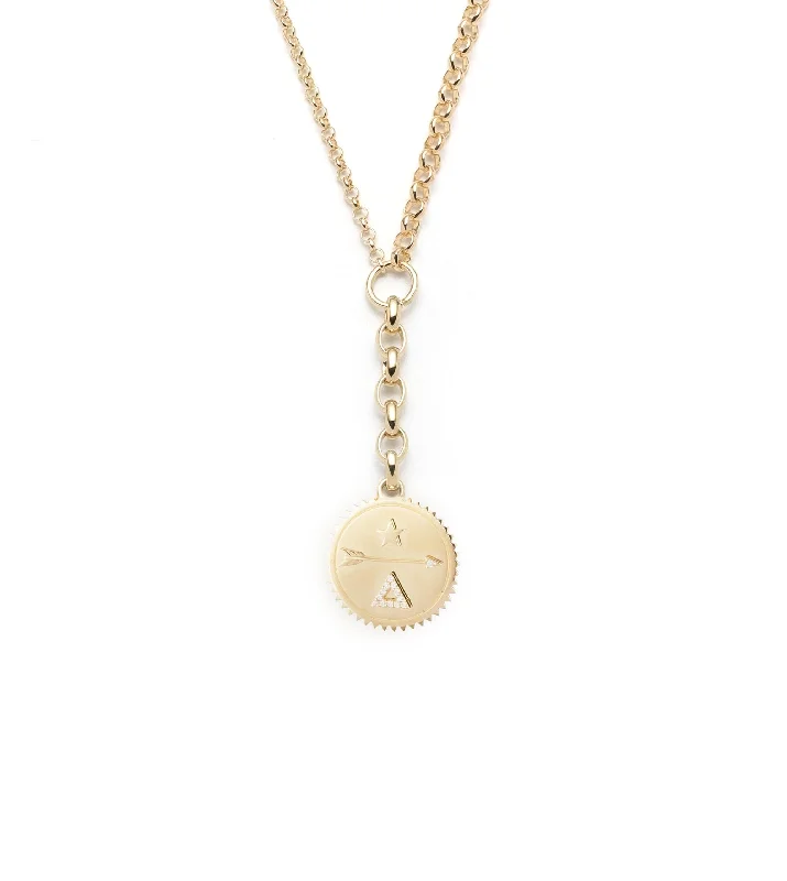 classic diamond solitaire earrings Dream : Medium Mixed Belcher Extension Chain Necklace