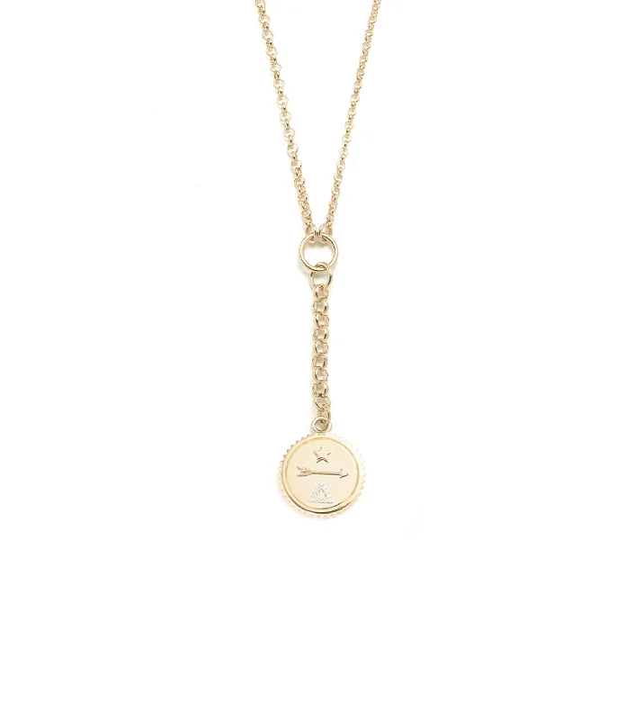 layered gold coin pendant necklace Dream : Small Mixed Belcher Extension Chain Necklace