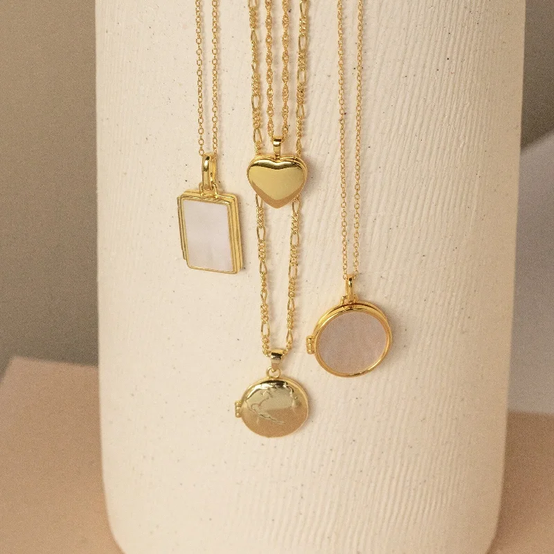 personalized photo locket necklace Endless Love Locket Necklaces