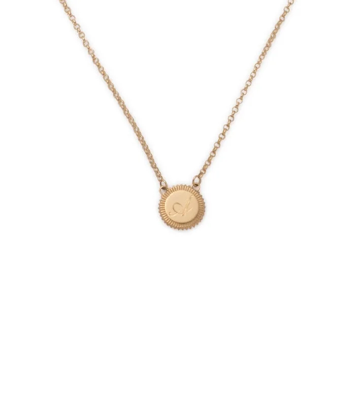 dainty gemstone drop earrings Engravable : Stationary Necklace