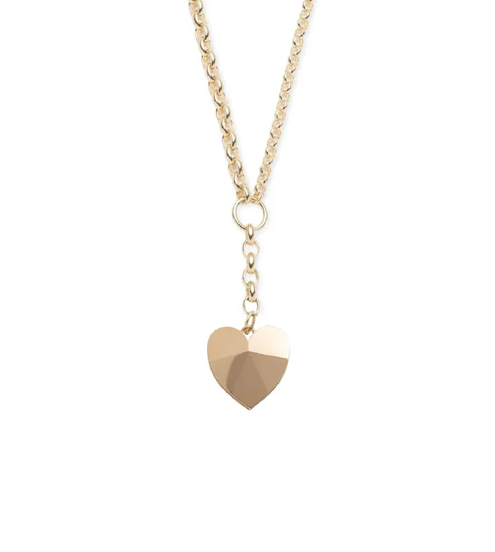 gold mesh bangle bracelet Ever Growing - Love : Facets of Love Heavy Mixed Belcher Chain Necklace
