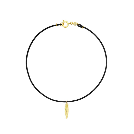 thin silver chain necklace Feather Alternative Necklace