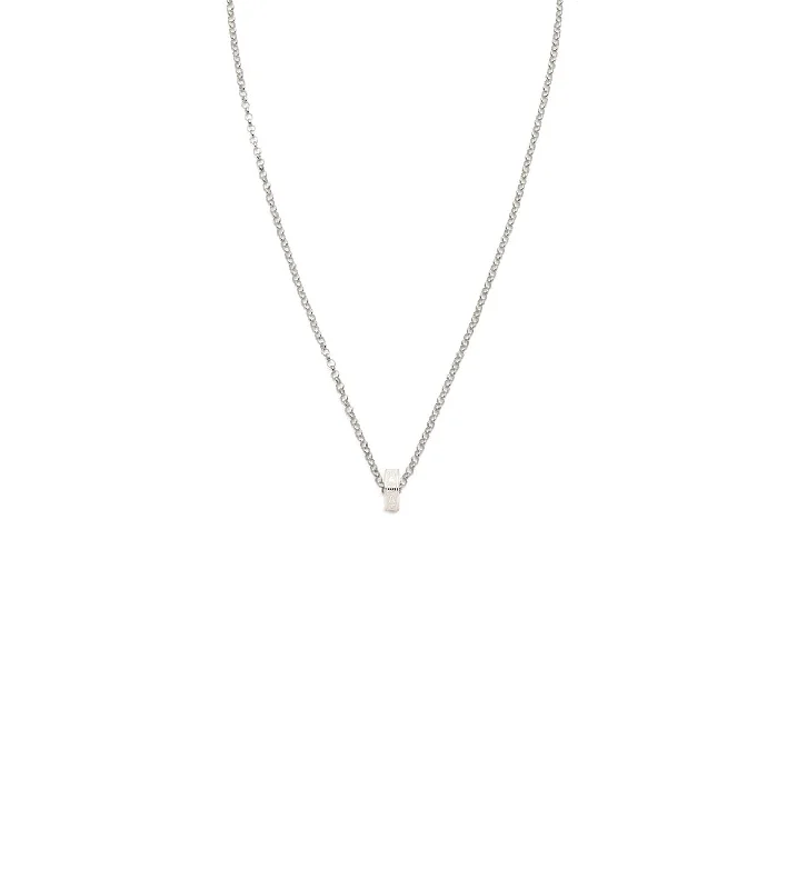 chunky boho turquoise ring Amate - Love : Heart Beat Fine Belcher Chain Necklace White Gold