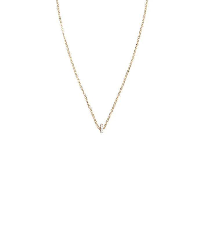 genuine ruby ring women Pave Diamond Edge : Heart Beat Fine Belcher Chain Necklace