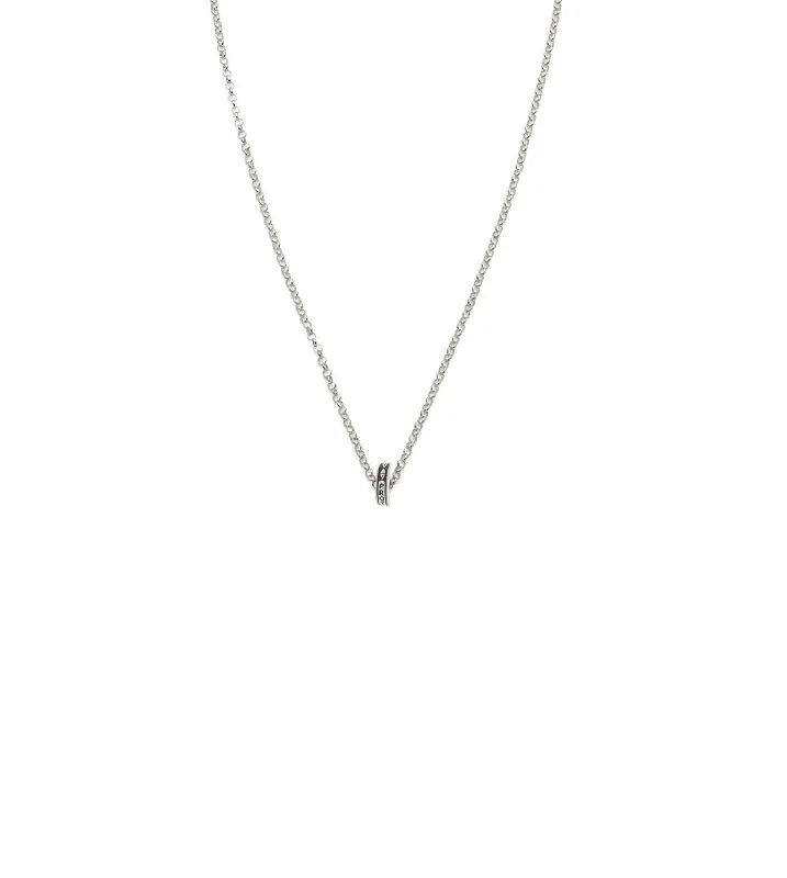 men’s black onyx bracelet Protection : Heart Beat Fine Belcher Chain Necklace White Gold