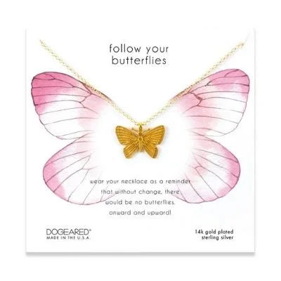 white gold diamond cluster ring follow your butterflies necklace