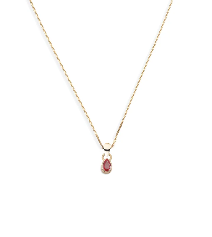 adjustable minimalist wave bracelet Forever & Always a Pair Ruby - Love : Fine Diamond Cut Curb Necklace