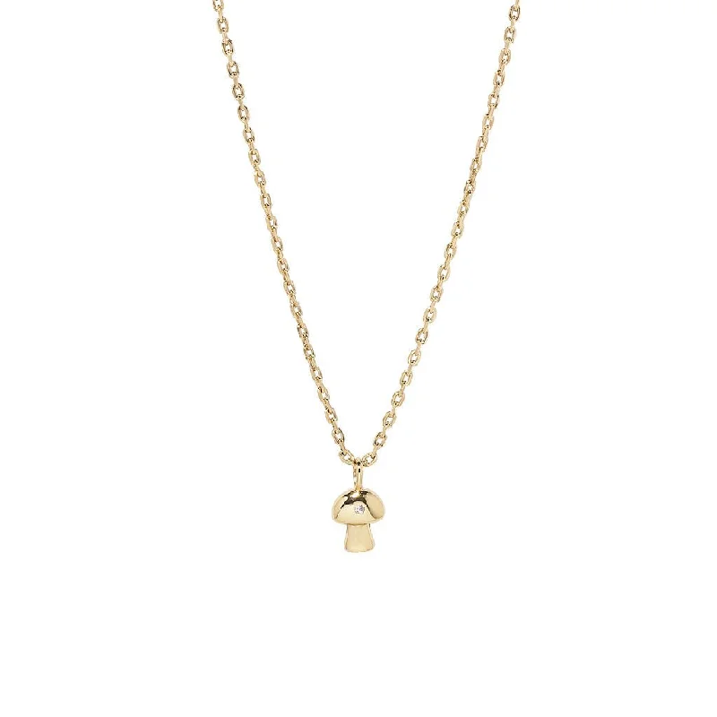 gold engagement ring vintage Freya necklace