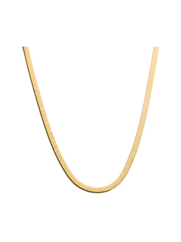 handmade clay bead earrings Gold Vermeil Herringbone Chain