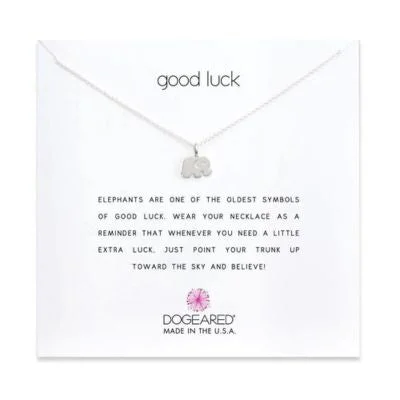modern geometric earrings gold Good Luck Elephant Necklace