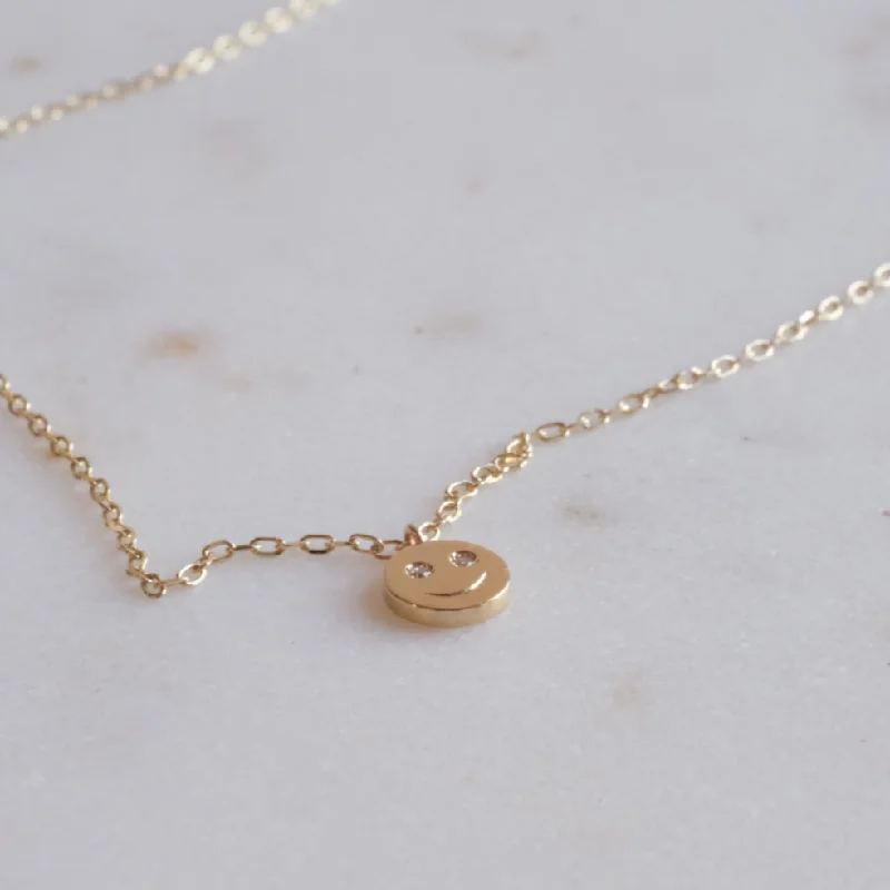 minimalist horseshoe necklace gold Happy Times Necklace | Wholesale