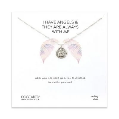 black and gold wedding band I have angels mini angel coin necklace