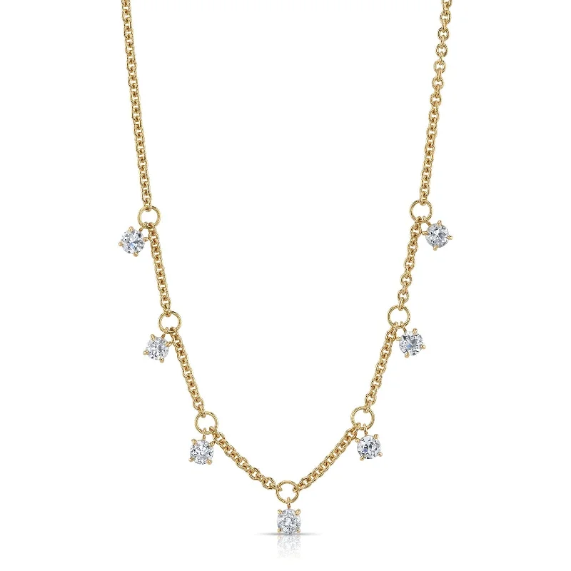 vintage pearl engagement ring JAYLEN NECKLACE