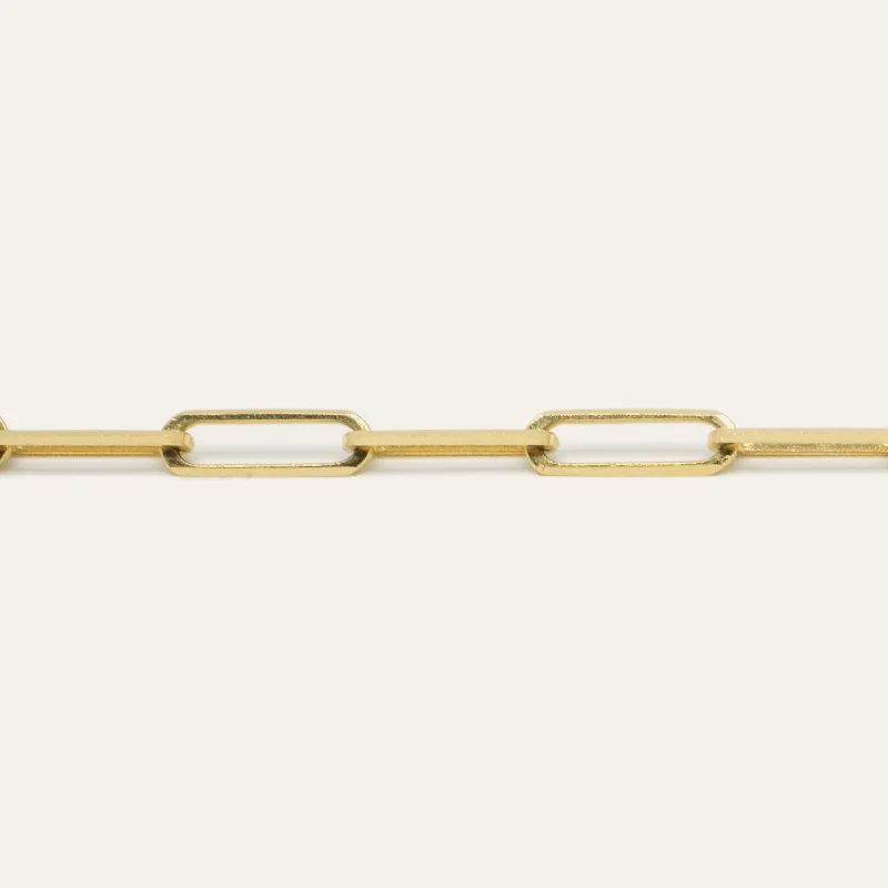 dainty snake ring gold Jumbo Brick Chain