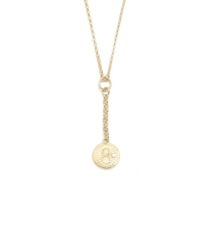 sterling silver arrow ring Karma : Small Mixed Belcher Extension Chain Necklace