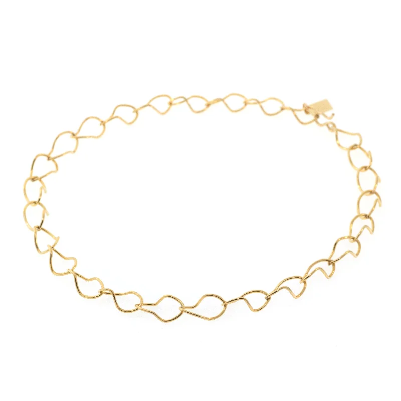 titanium black matte ring Katy Necklace