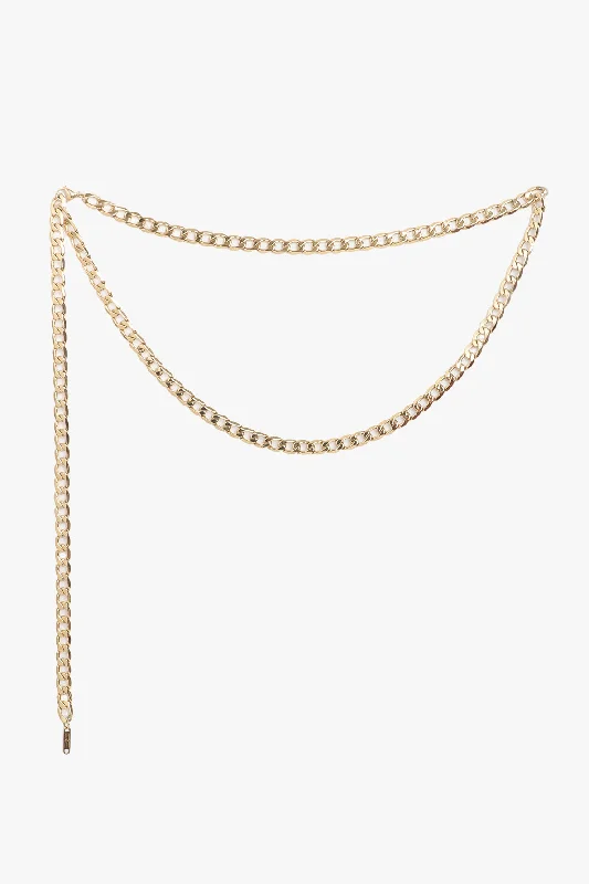 infinity loop ring rose gold KINGS BELT - three in one