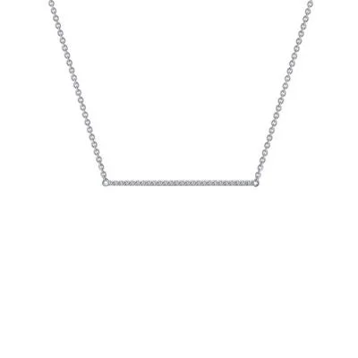 celestial moon and star bracelet Lafonn 0.26 ct tw Bar Necklace