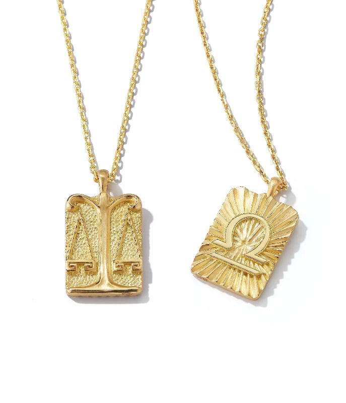 unique wooden bead necklace Libra Zodiac Pendant Necklace