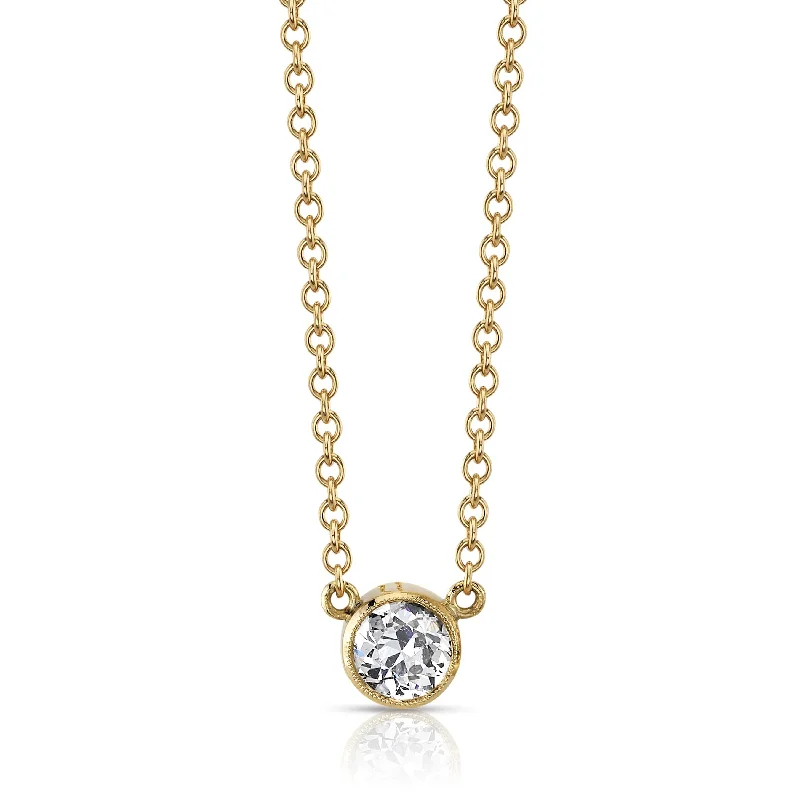 luxury diamond eternity ring LINCOLN NECKLACE