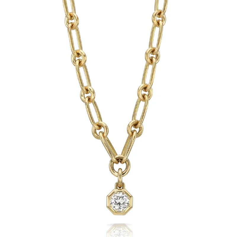unique blue topaz ring LOLA NECKLACE