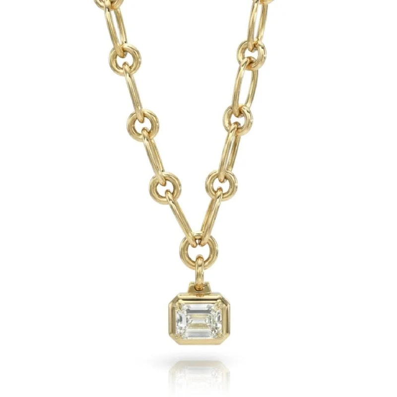 infinity loop ring rose gold LOLA NECKLACE