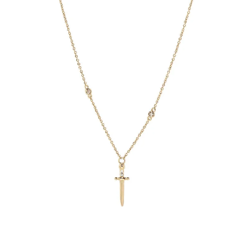 silver arrow pendant necklace Maria necklace