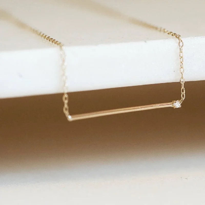 celestial moonstone ring gold Matchstick Necklace