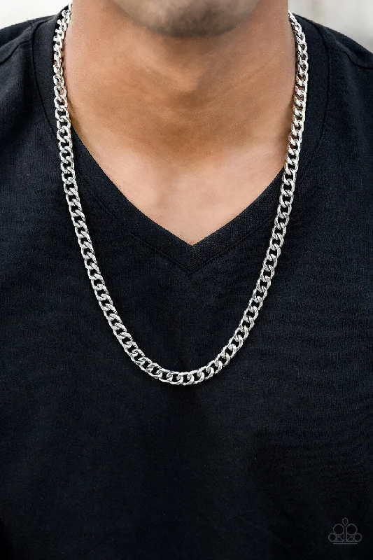 dainty opal nose ring Paparazzi Necklace ~ The Game CHAIN-ger