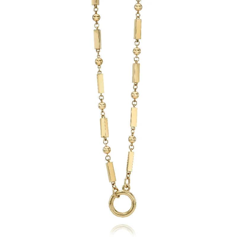 double-layered choker necklace MINA ANNEX