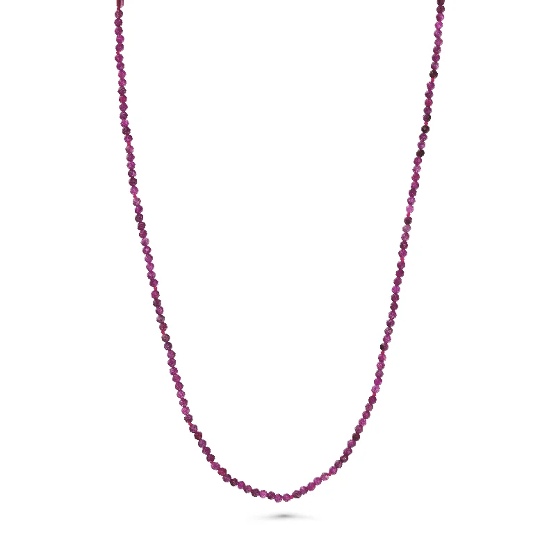 modern geometric drop earrings Mini Beaded Necklace