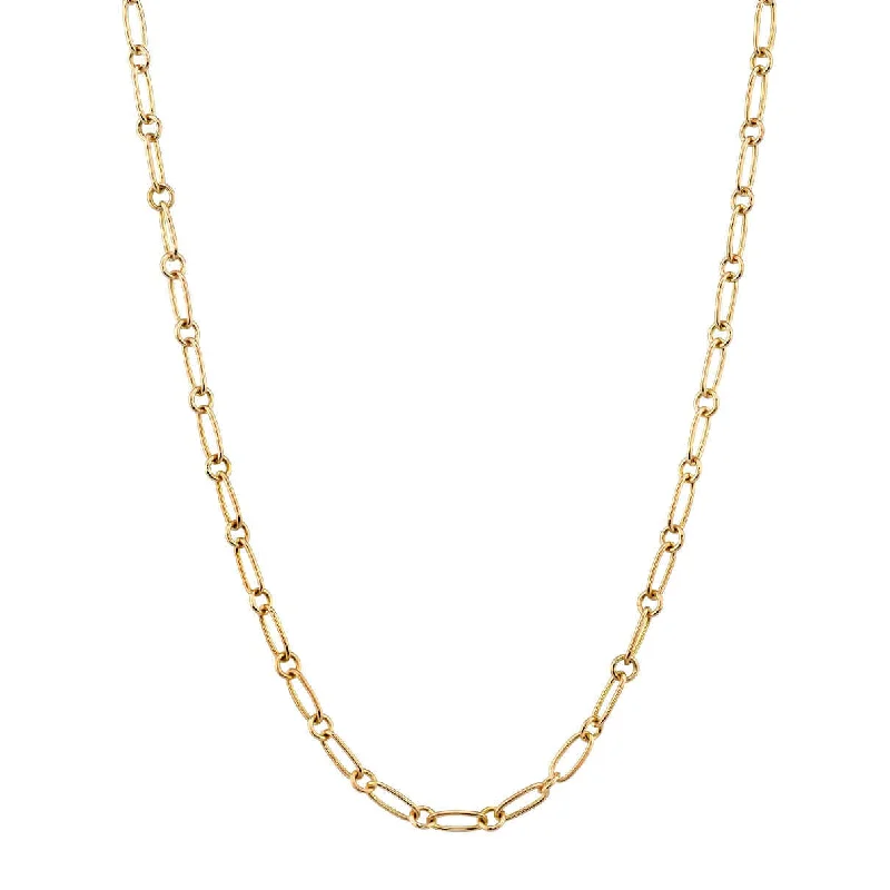 unique emerald green ring MINI LO CHAIN
