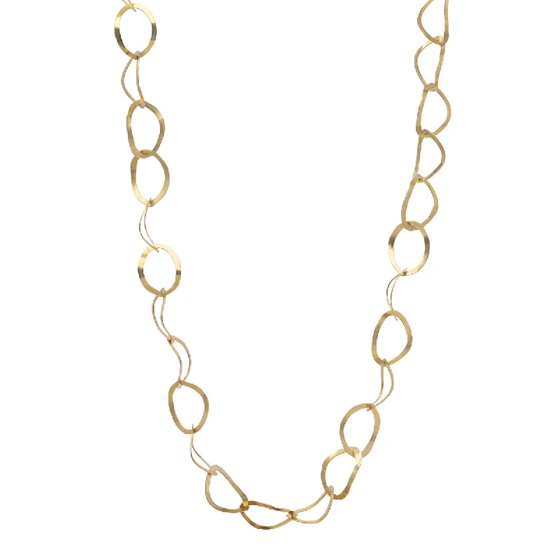 gold heart-shaped pendant necklace Naomi Necklace