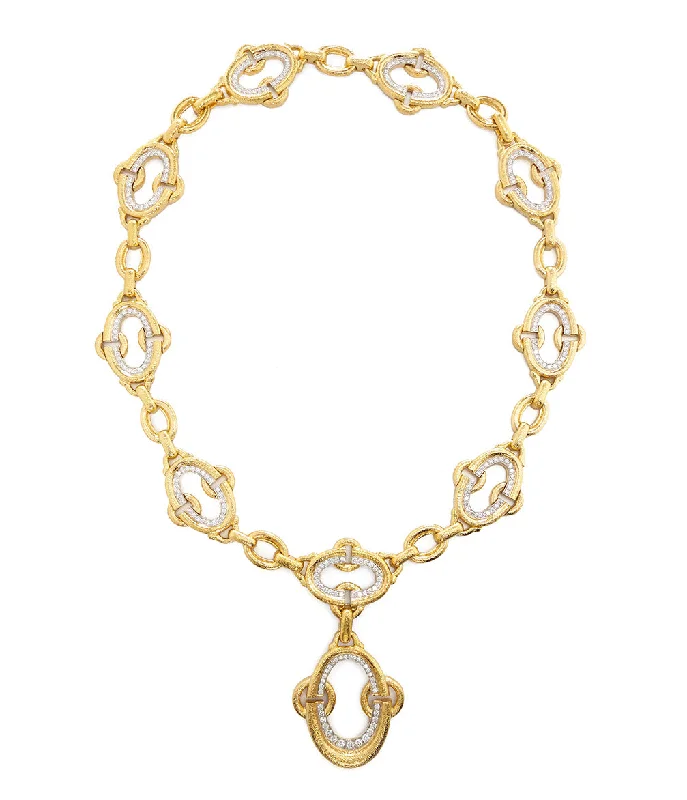 minimalist disc pendant necklace Nape Necklace, Hammered 18K Gold