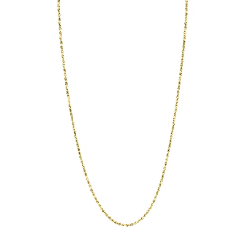 chunky gold chain necklace Baby Golden Rope Chain