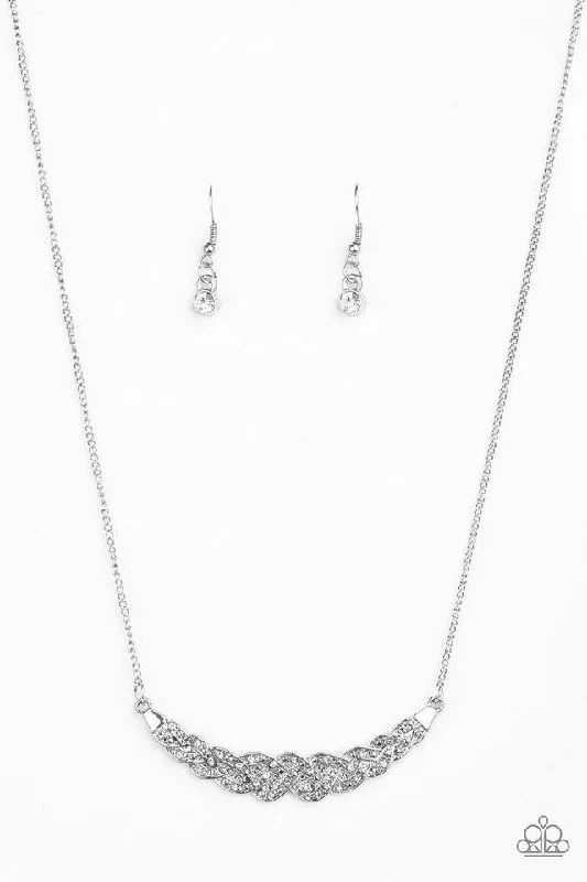 real garnet stacking rings Paparazzi Necklace ~ Whatever Floats Your YACHT - White
