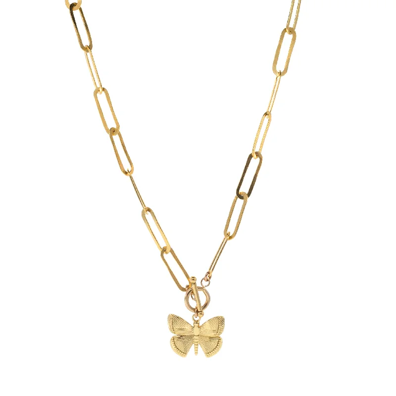 minimalist silver stacking bangles Butterfly Necklace