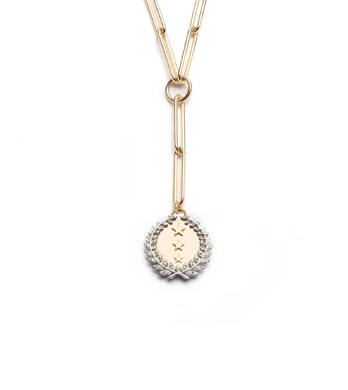 unique diamond stud earrings Per Aspera Ad Astra - Dream : Extended Clip Extension Chain Necklace