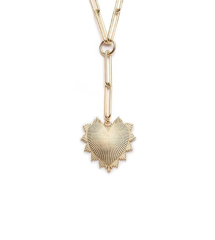 silver arrow pendant necklace Personalized Oversized Love Token : Extended Clip Extension Chain Necklace
