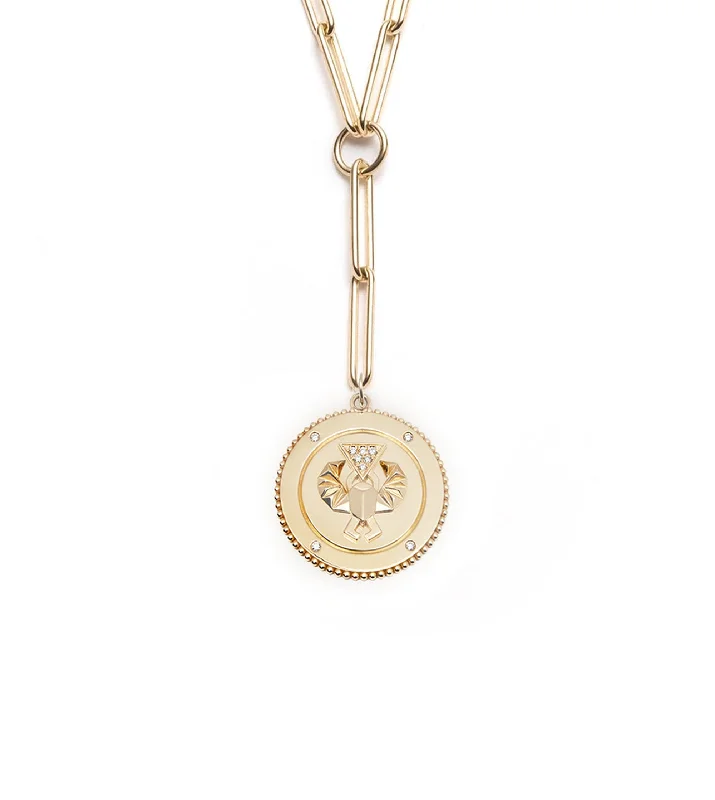 modern geometric silver ring Protection : Extended Clip Extension Chain Necklace