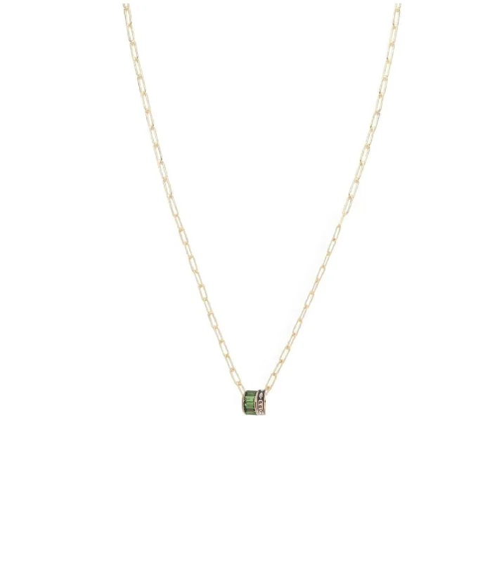 men’s black diamond cufflinks Protection & Baguette Tsavorite : Heart Beat Super Fine Clip Chain Necklace