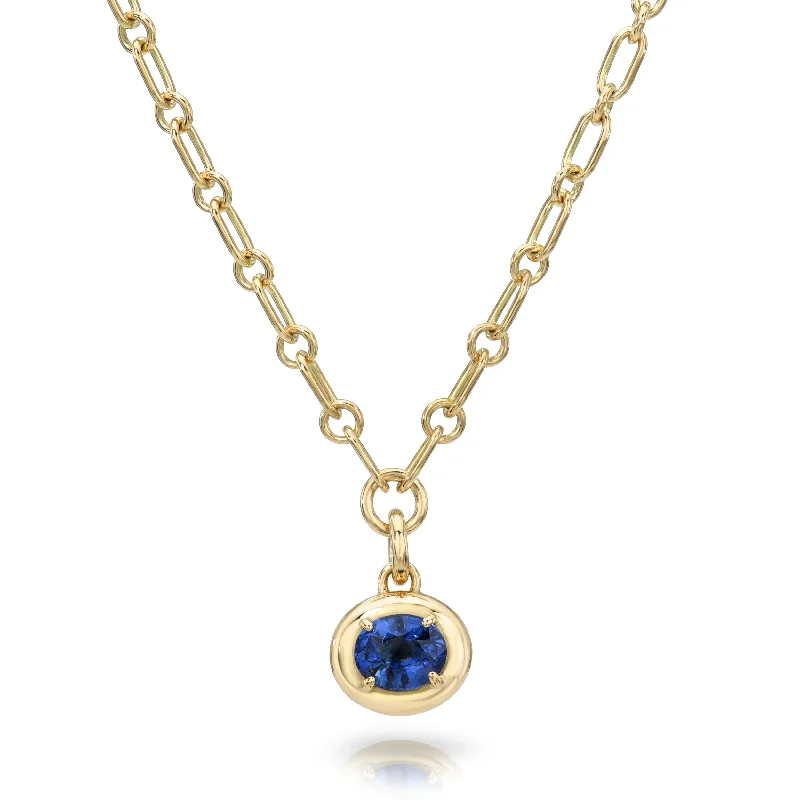 birthstone necklace for mom RANDI DROP NECKLACE