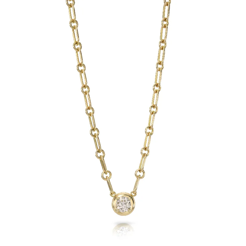 black pearl earrings classic RANDI NECKLACE
