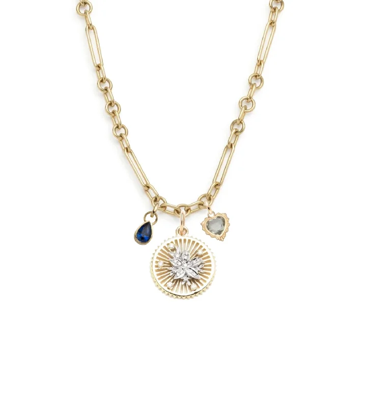 minimalist gold bracelet thin Resilience & Gemstone Heart : Small Mixed Clip Chain minimalist gold bracelet thin Resilience & Gemstone Heart : Small Mixed Clip Chain