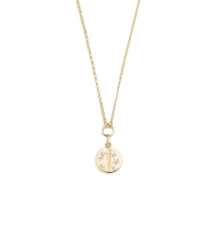 white gold diamond cluster ring Resilience : Small Belcher Chain Necklace