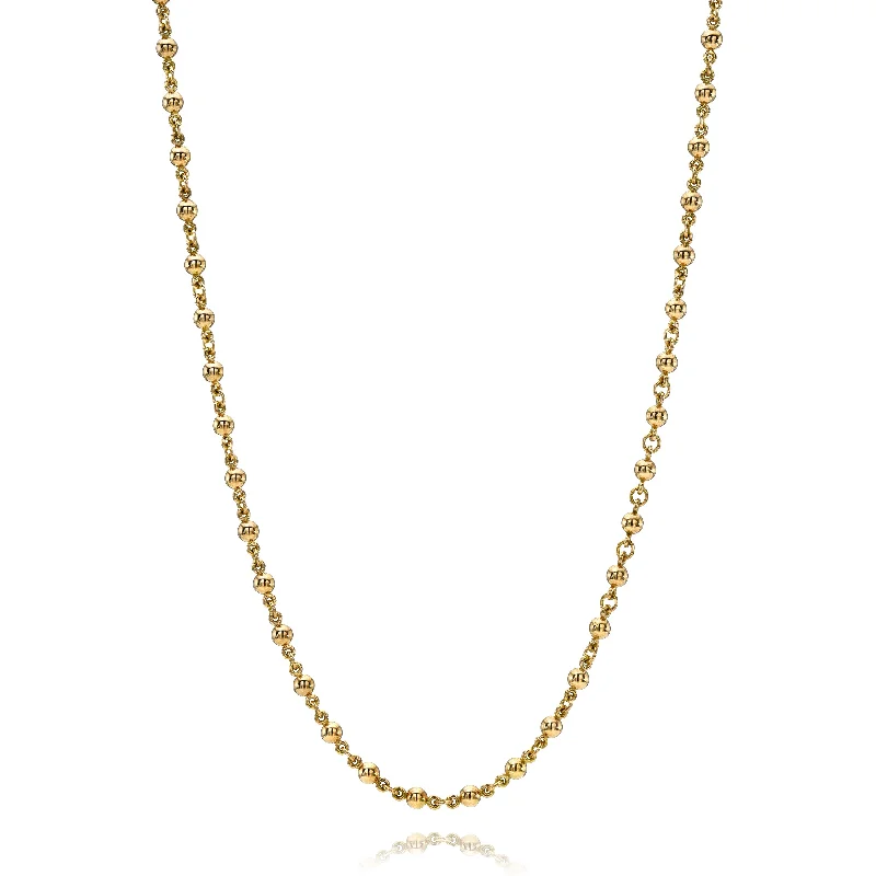 black opal engagement ring MINI ROSARY CHAIN