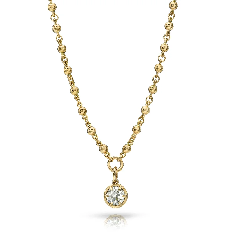 sterling silver toe ring set SAMARA DROP NECKLACE