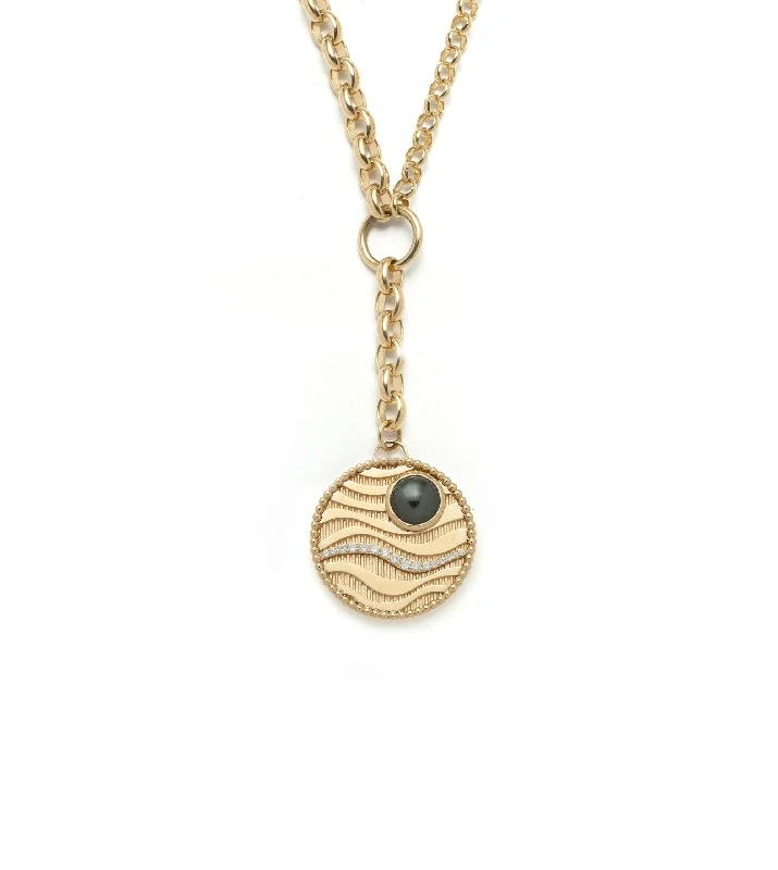 celestial sun charm anklet Sana - Wholeness : Heavy Mixed Belcher Extension Chain Necklace