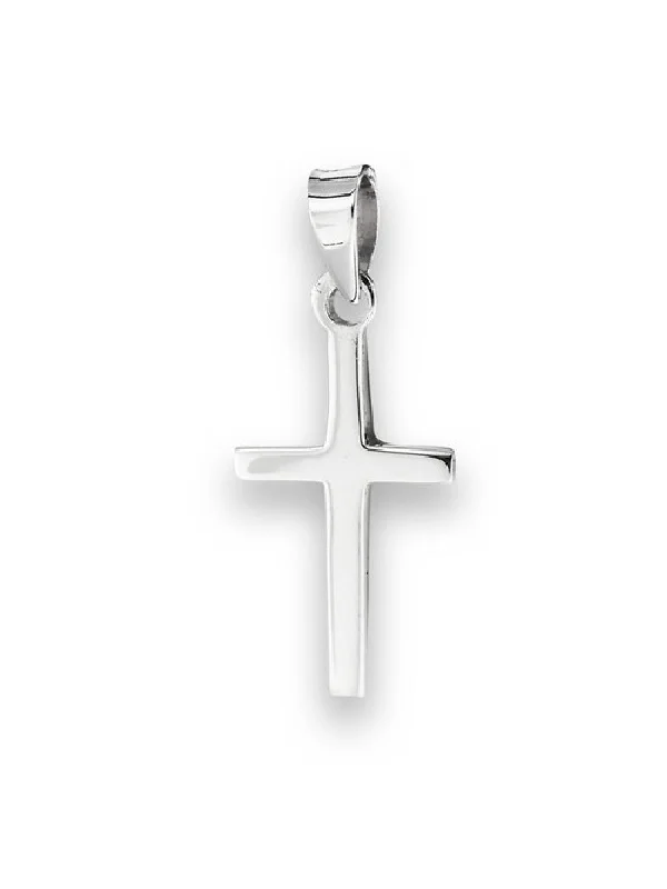 infinity loop ring rose gold Simple Cross Necklace