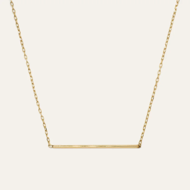 multi-gemstone eternity band Staple Necklace